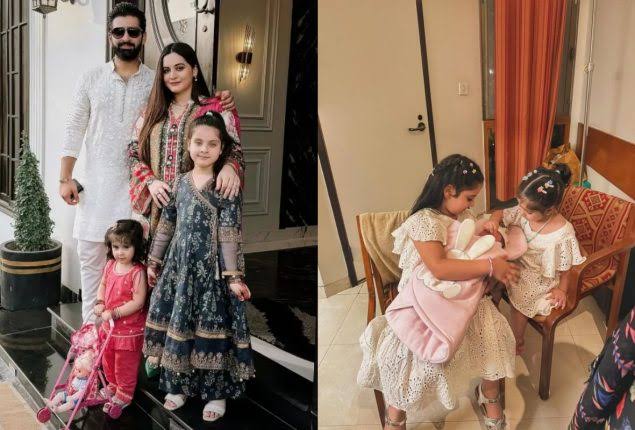 Aiman Khan and Muneeb Butt Blessed with Third Daughter