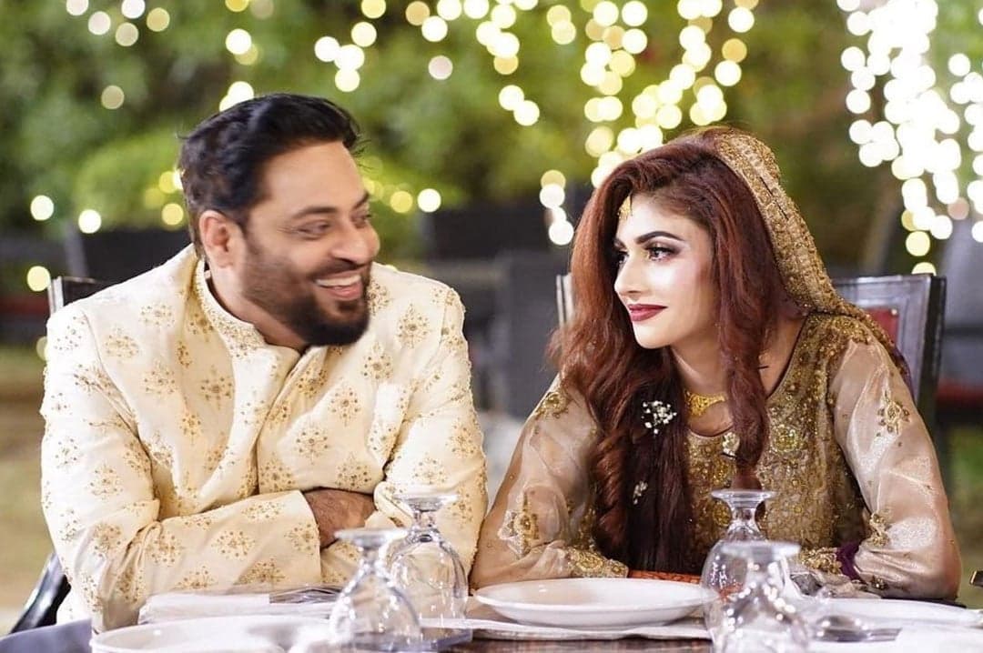 Aamir Liaquat and Dania Shah