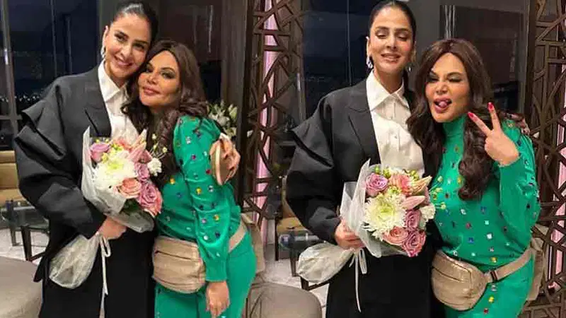 Saba Qamar and Rakhi Sawant
