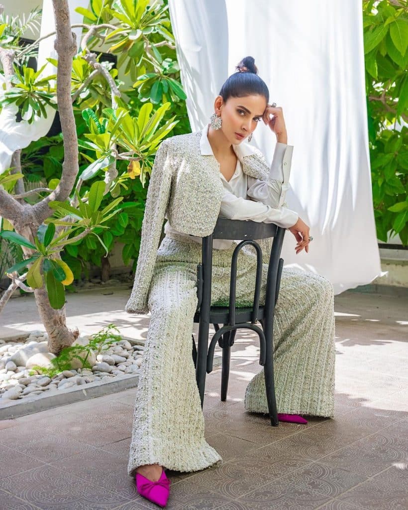 Why do Saba Qamar's co-stars think she's arrogant?