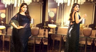 Sajal Aly is mocked for wearing a black see-through dress.