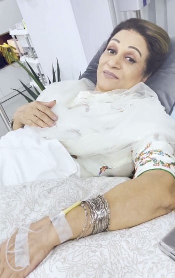 Bushra Ansari Describes The Beauty Drips She Receives