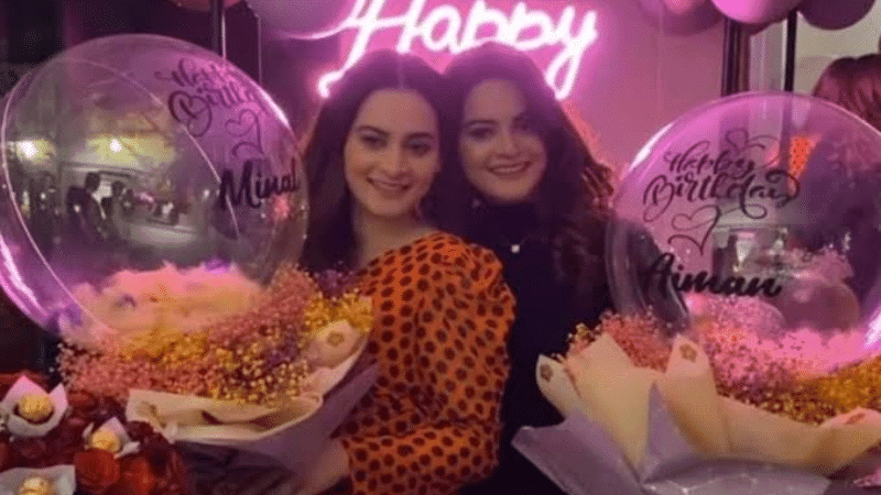 Aiman and Minal's Birthday Extravaganza Sparks Joy
