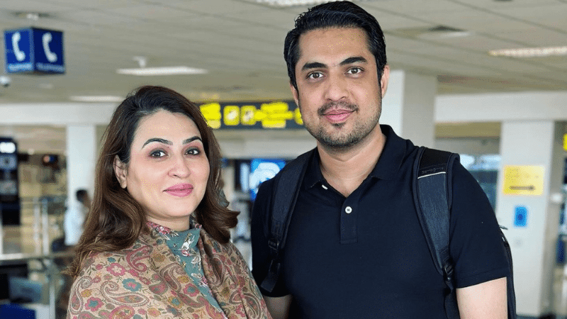 Maldives triangle Iqrar & Wife no 1 Cherishing Moments, Aroosa's Solo Adventure Sparks Curiosity!
