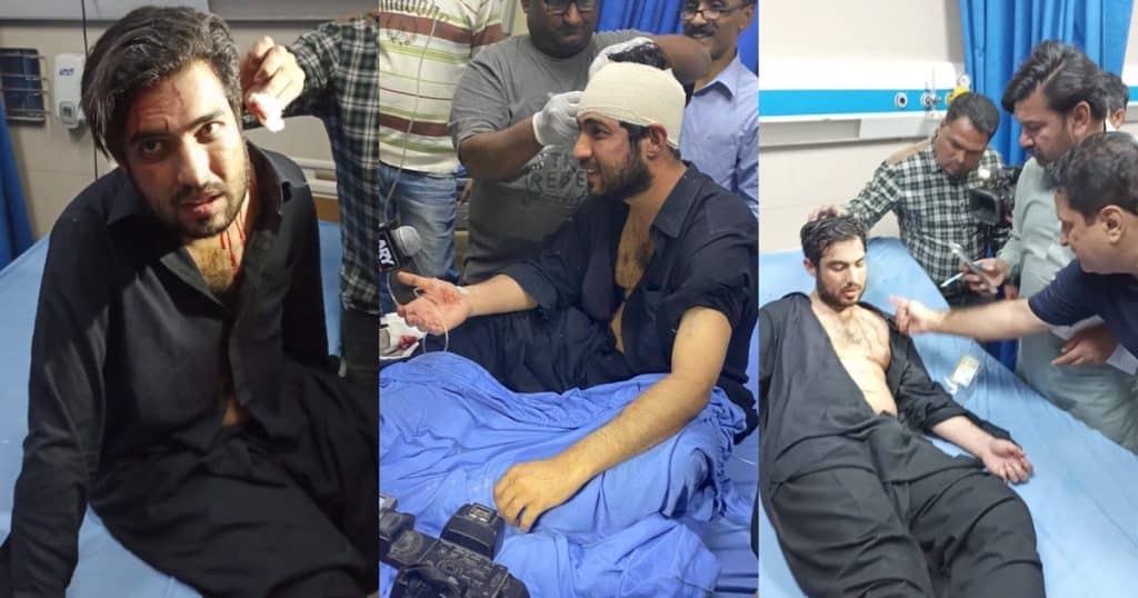 Iqrar ul Hassan Attacked in Gujranwala
