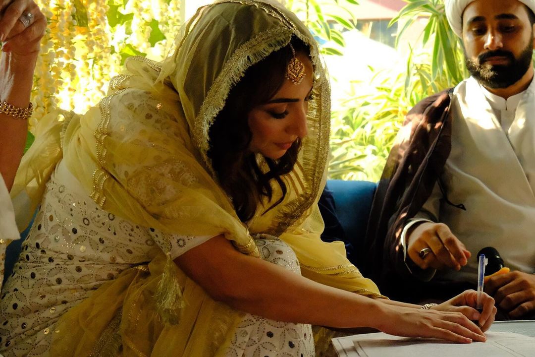 Anoushey Ashraf Ties the Knot; Pictures Went Viral