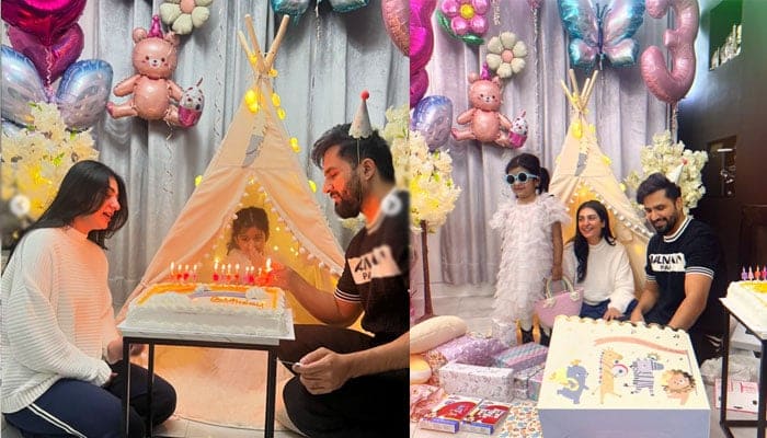Sarah Khan Celebrates Daughter Alyana Falak’s Third Birthday