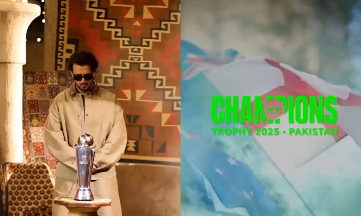 ICC Shares Champions Trophy Anthem Teaser Featuring Atif Aslam