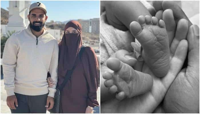 Shadab Khan Welcomes Baby Girl With Wife Sana