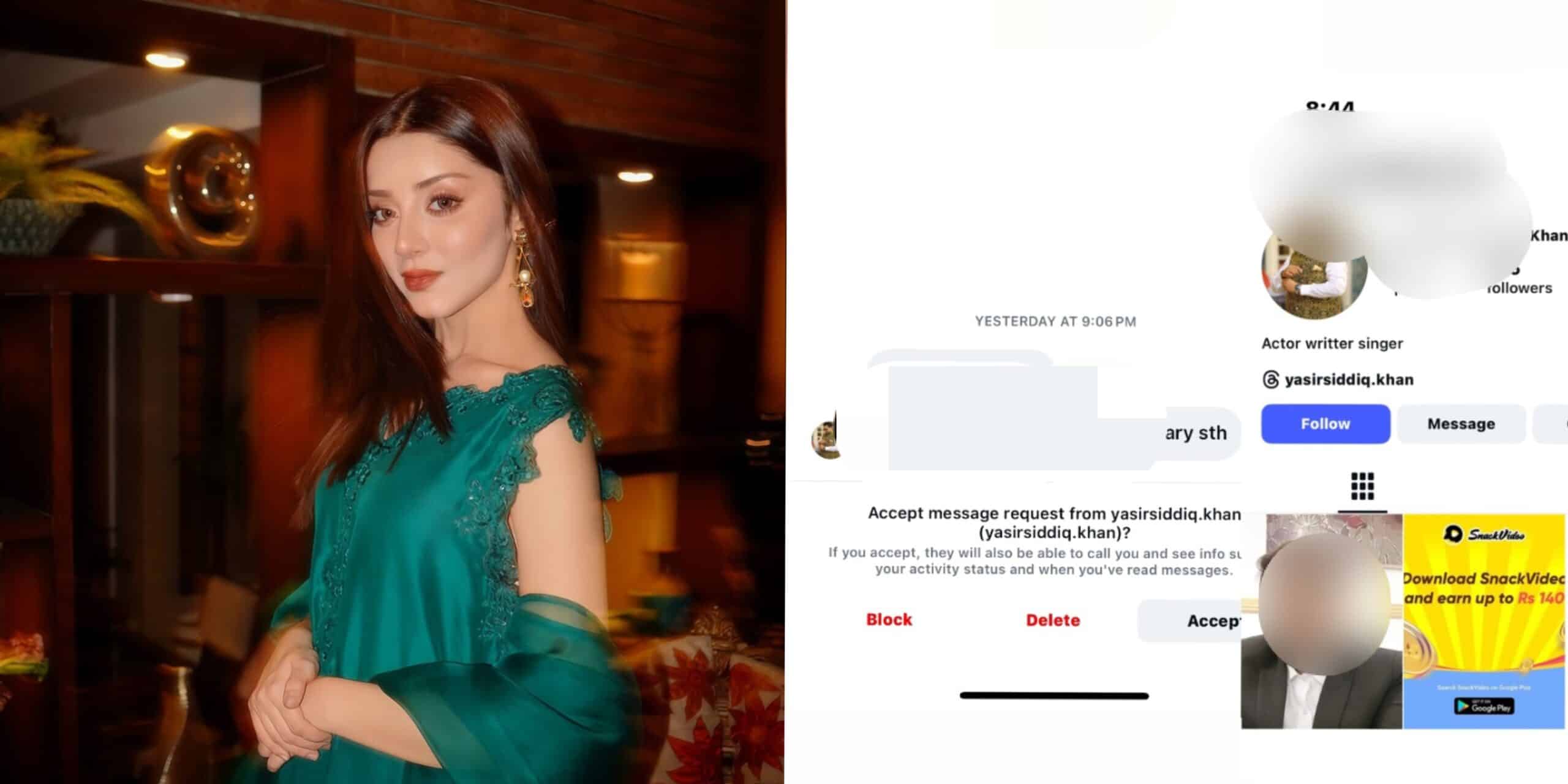 Alizeh Shah Discloses Inappropriate Offer By A Social Media User