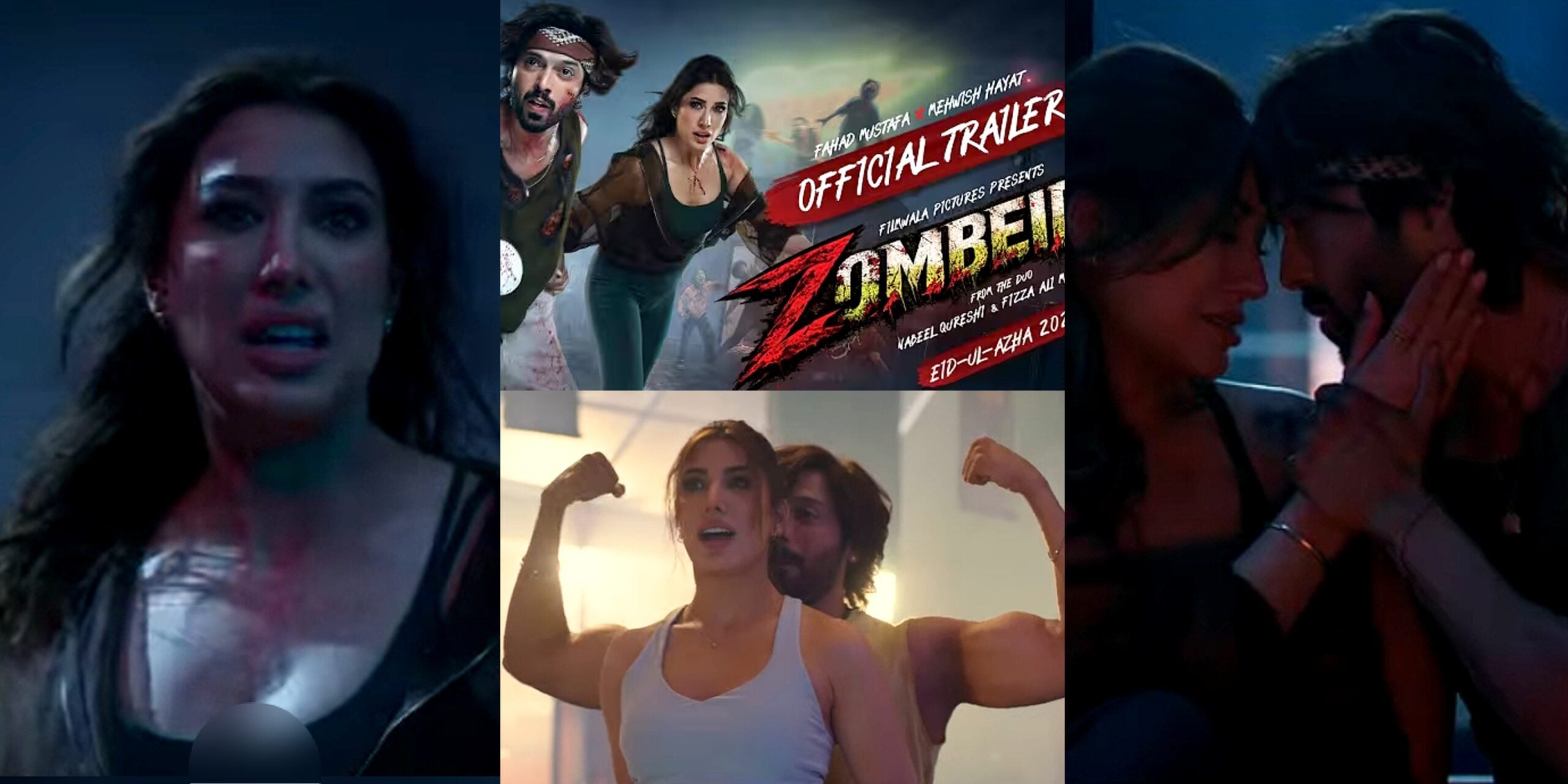 Fahad Mustafa & Mehwish Hayat’s Zombied Trailer