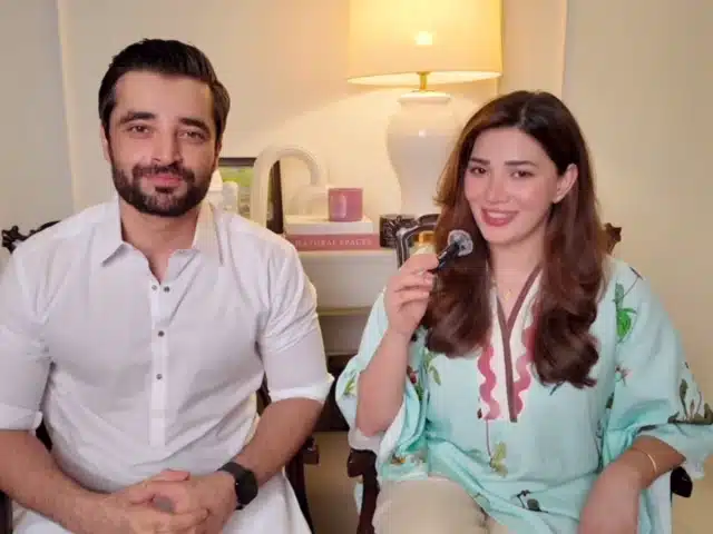 Hamza Ali Abbasi and Naimal Khawar Khan